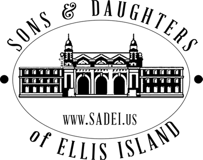 sons and daughters of ellis island logo